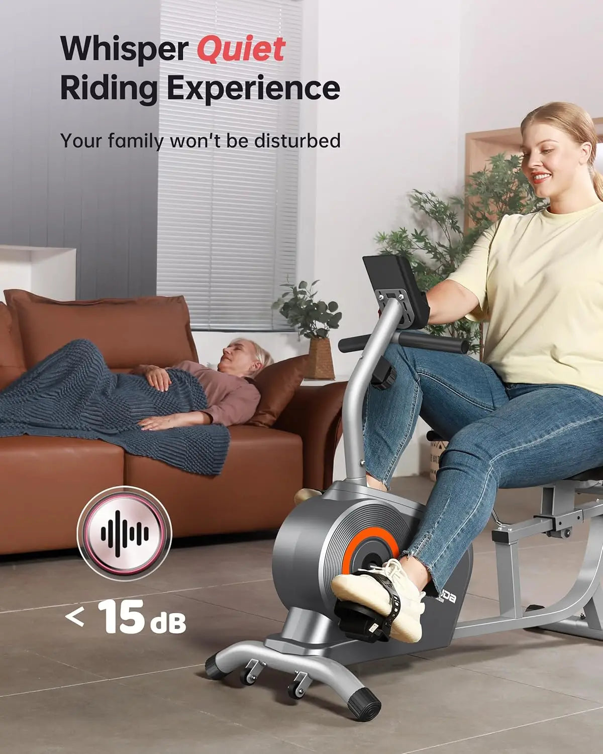 Recumbent Exercise Bike for Adults Seniors