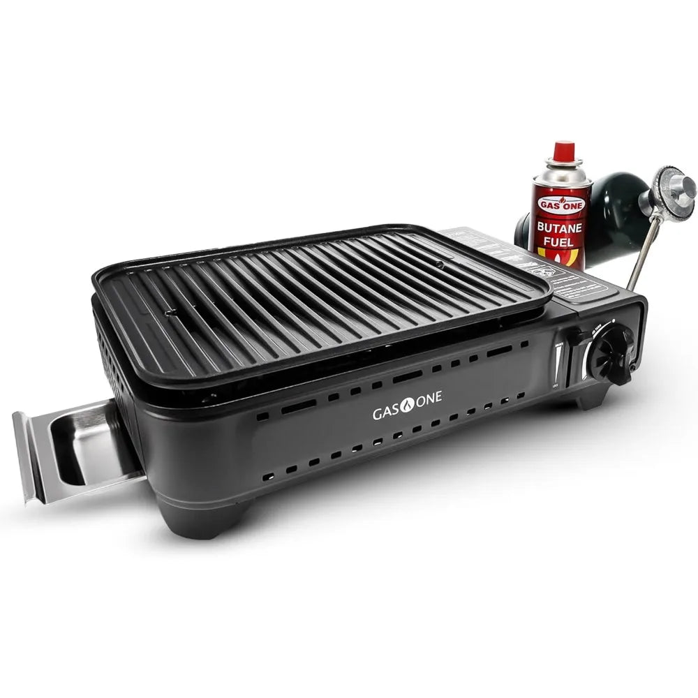 Propane or Butane Grill Stove with Carrying Case