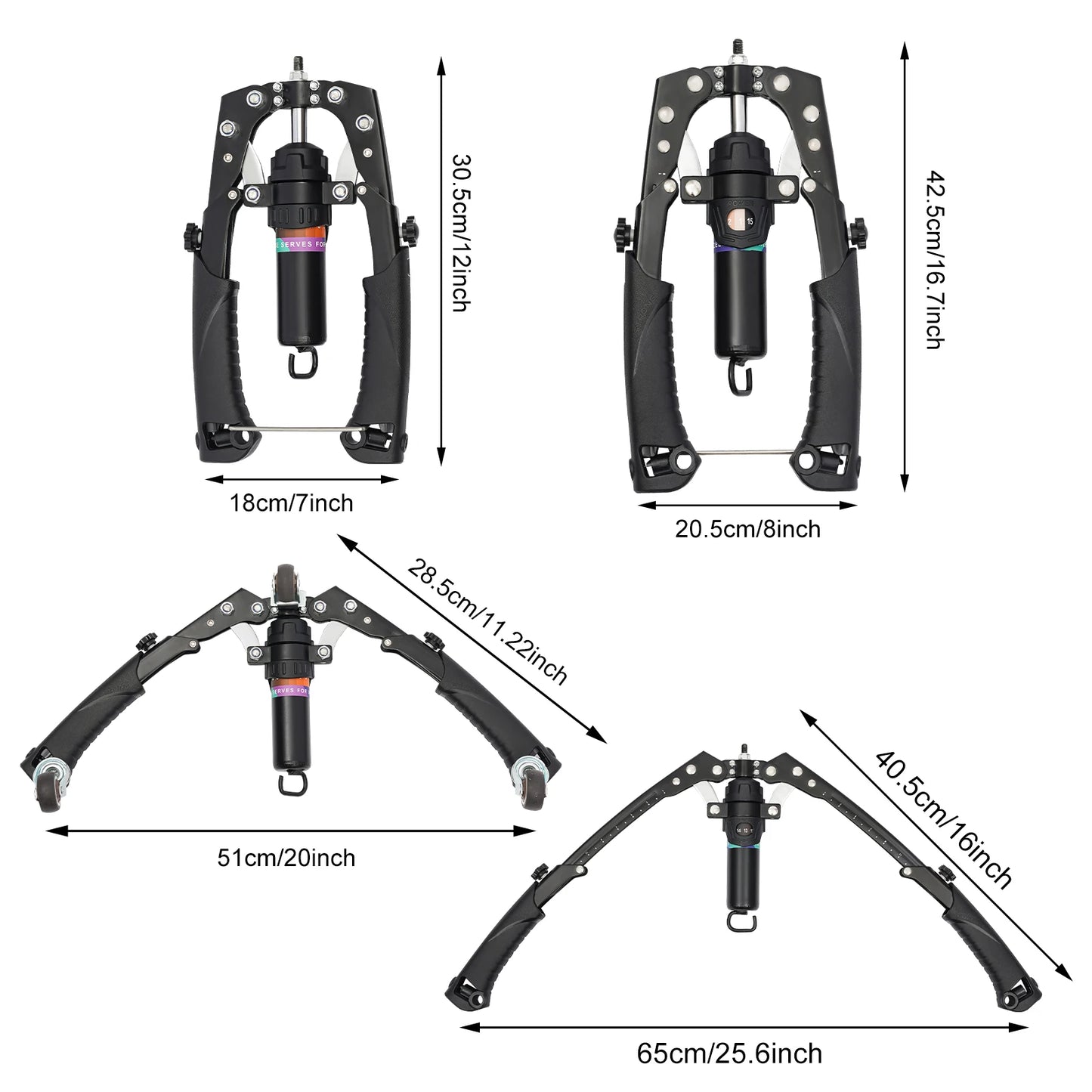 Hydraulic Power Twister 25 level Adjustment