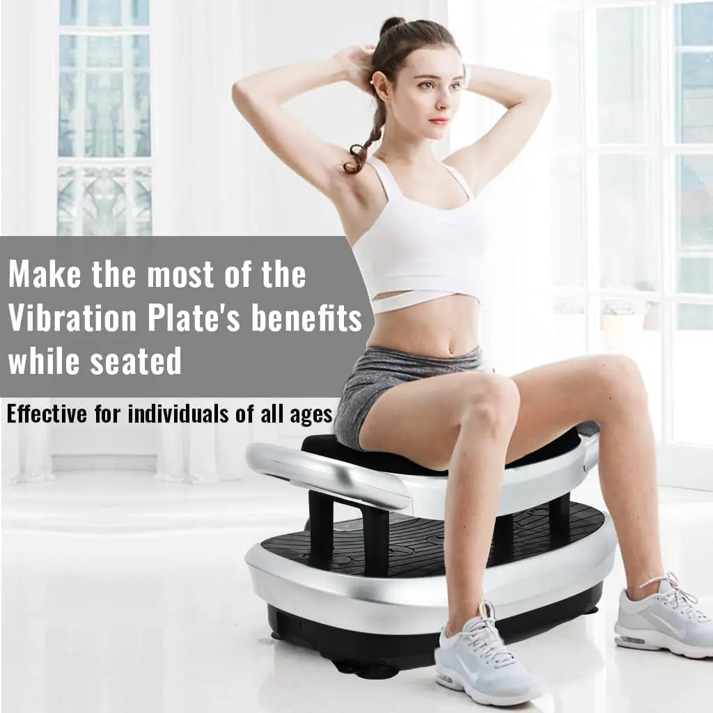 Whole Body Workout Vibration Platform w/Loop Bands