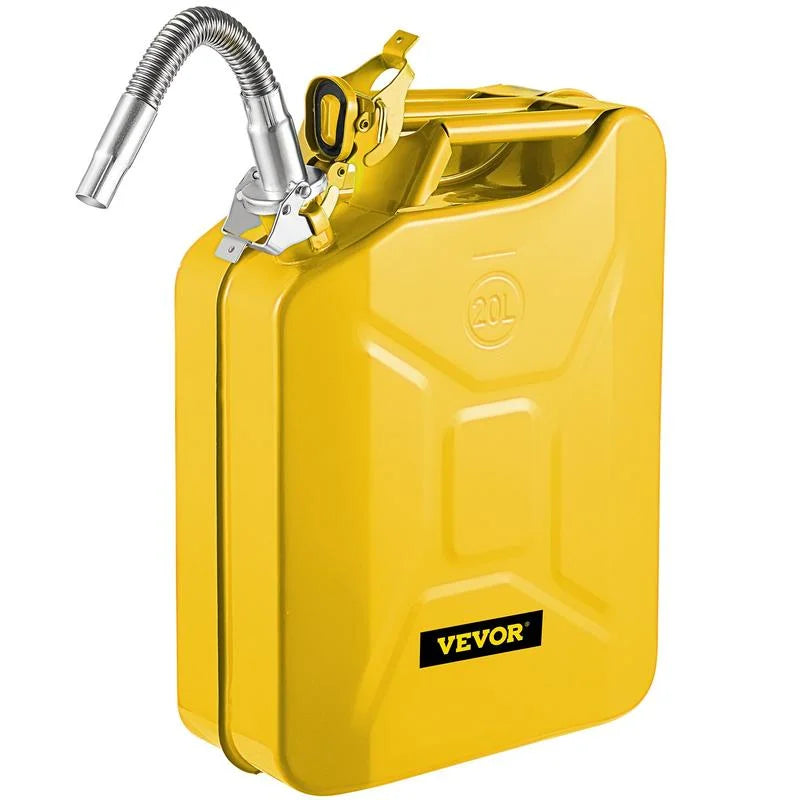 Gas Can with Flexible Spout System