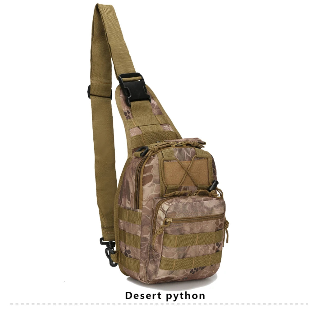 Men's Tactical Chest Bag for camping/hiking