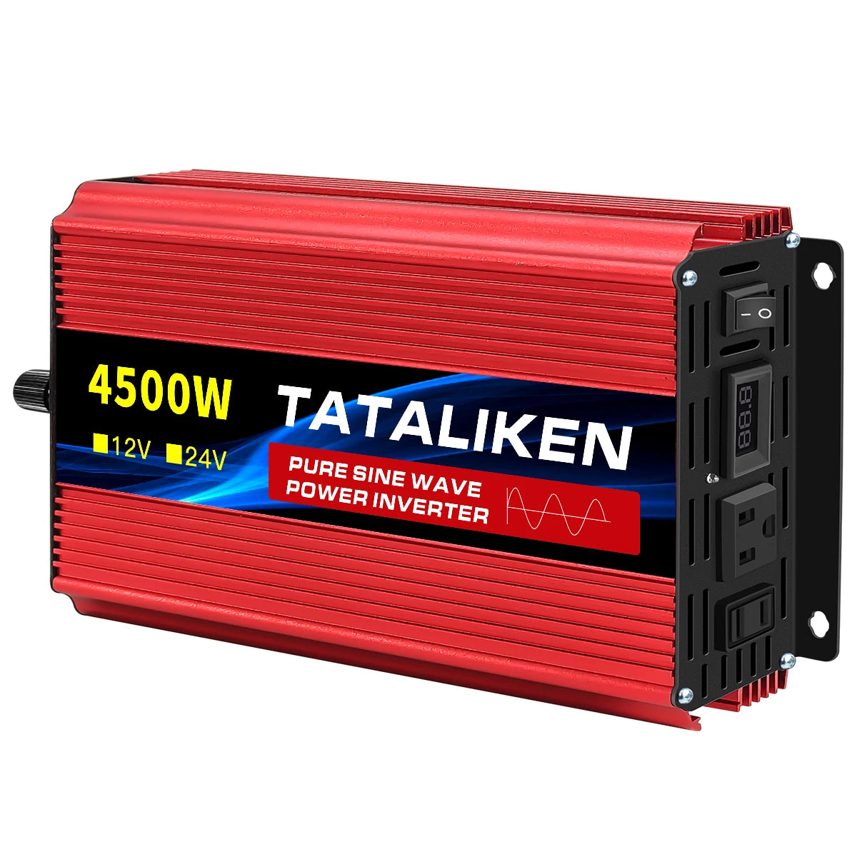 12V To 110V AC Pure Sine Power Inverter 3500/4500/8000W