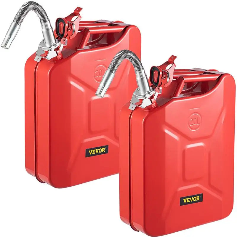 Gas Can with Flexible Spout System