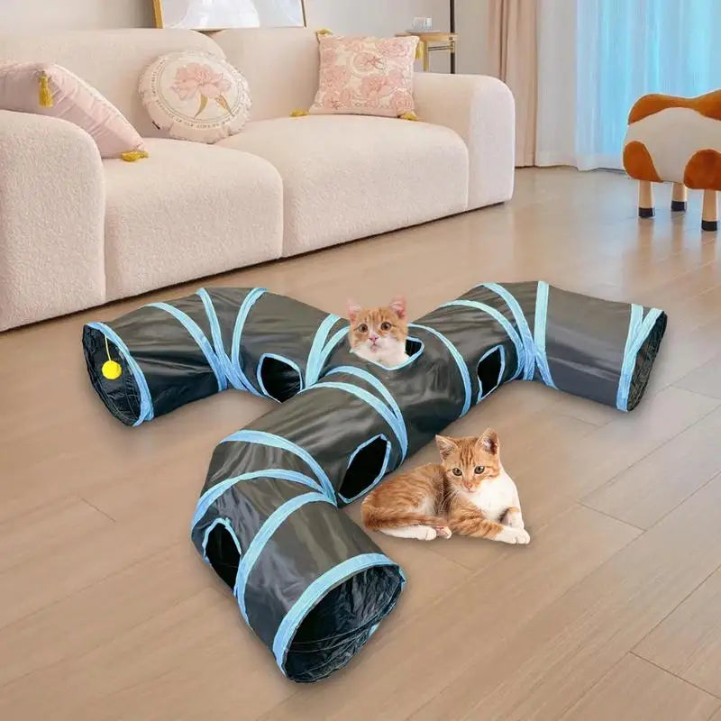 Cat  Interactive Play Tunnel