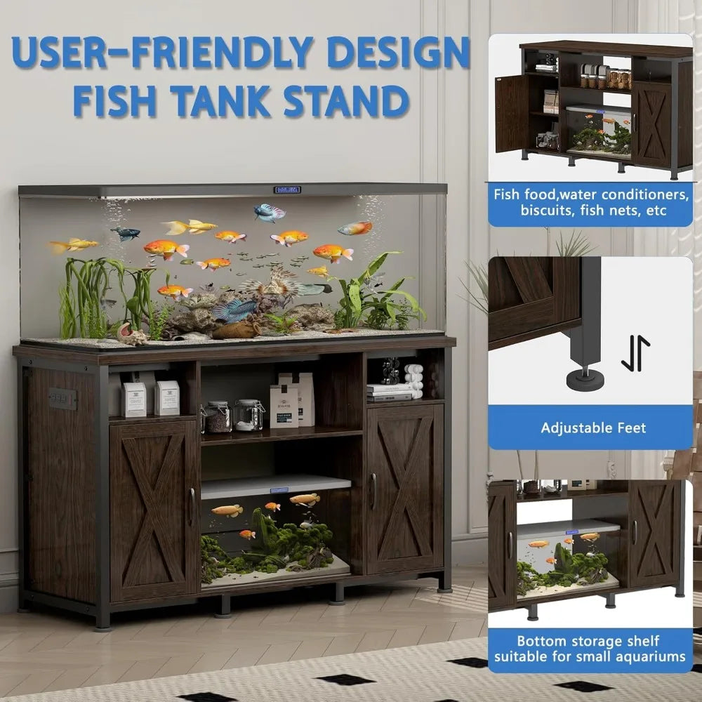 Fish Tank Fish Tank Rack with Power Socket