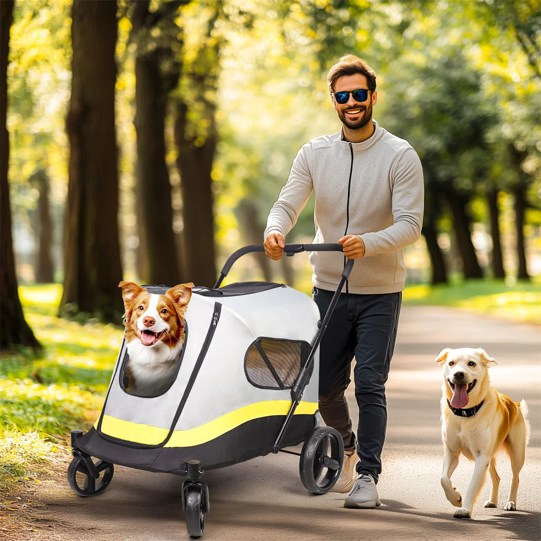 Portable Foldable Dog Stroller