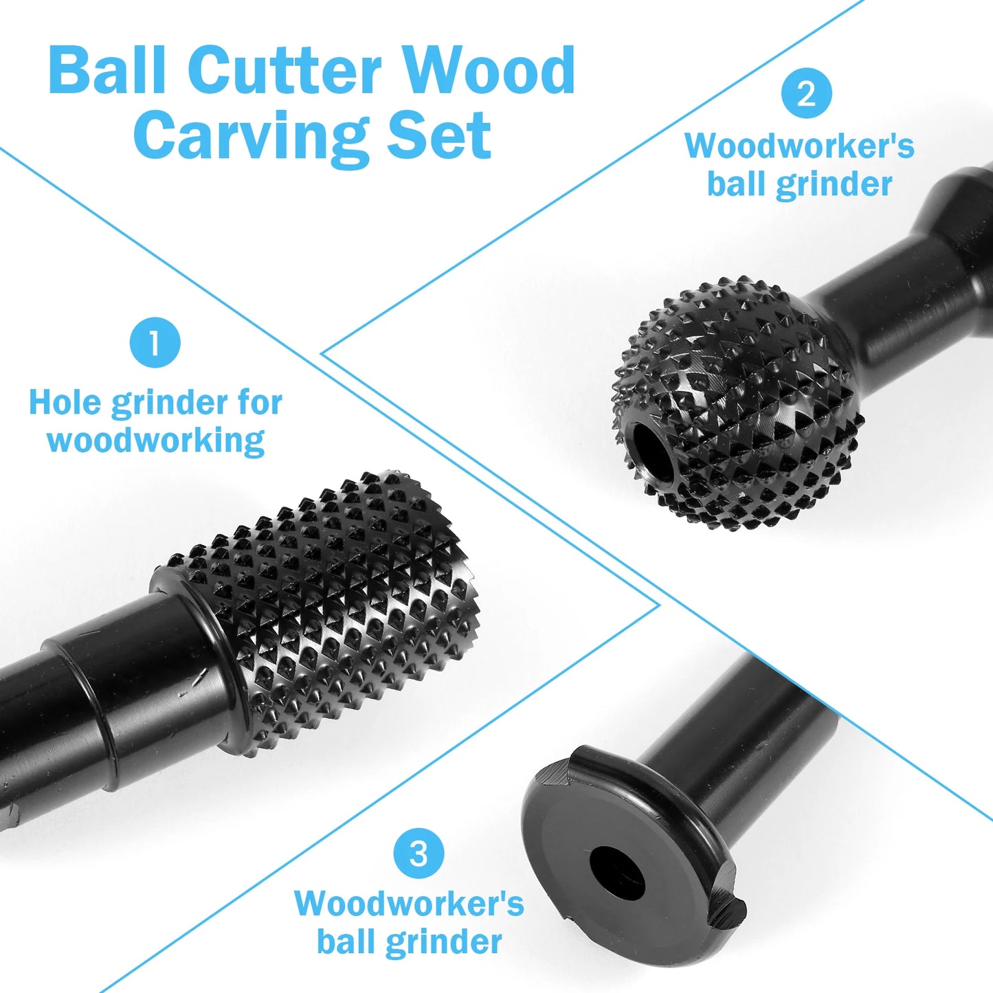 Wood Carving Grinding Tools For Angle Grinder