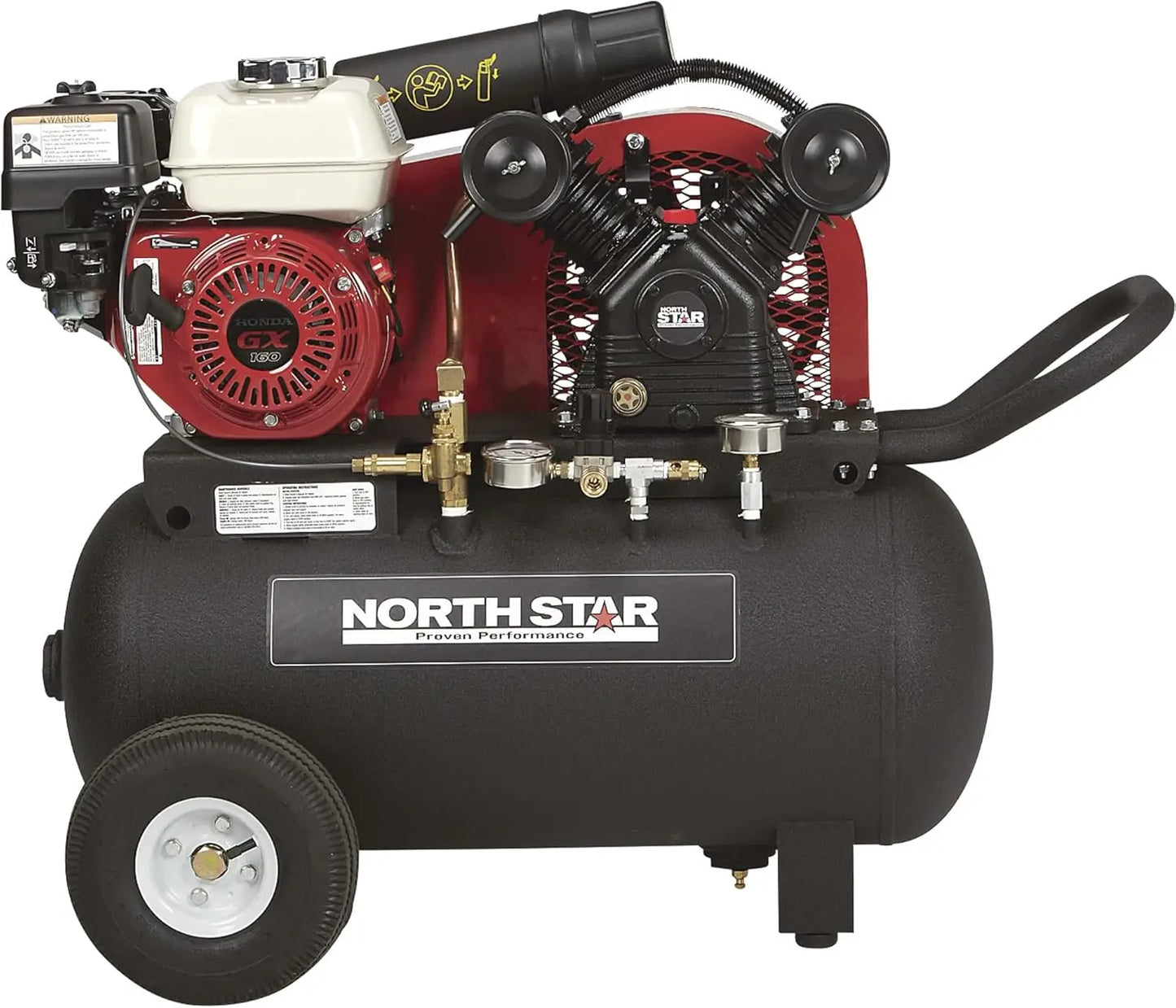 Portable Gas-Powered Air Compressor