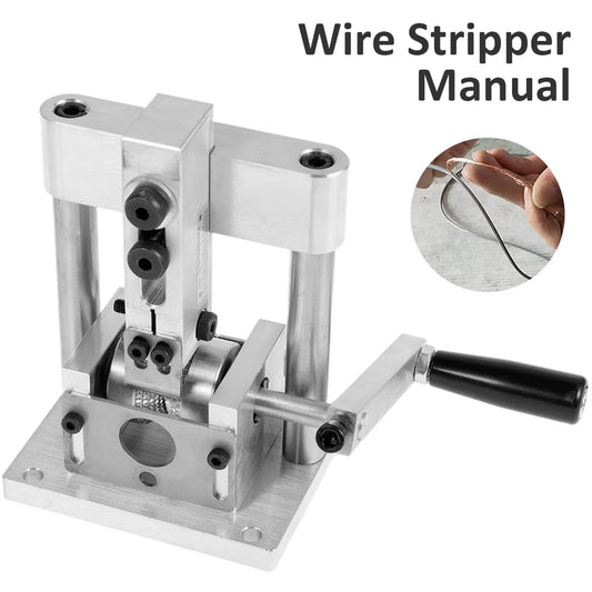 Manual Wire Stripper Machine For 2-12mm Scrap Wire