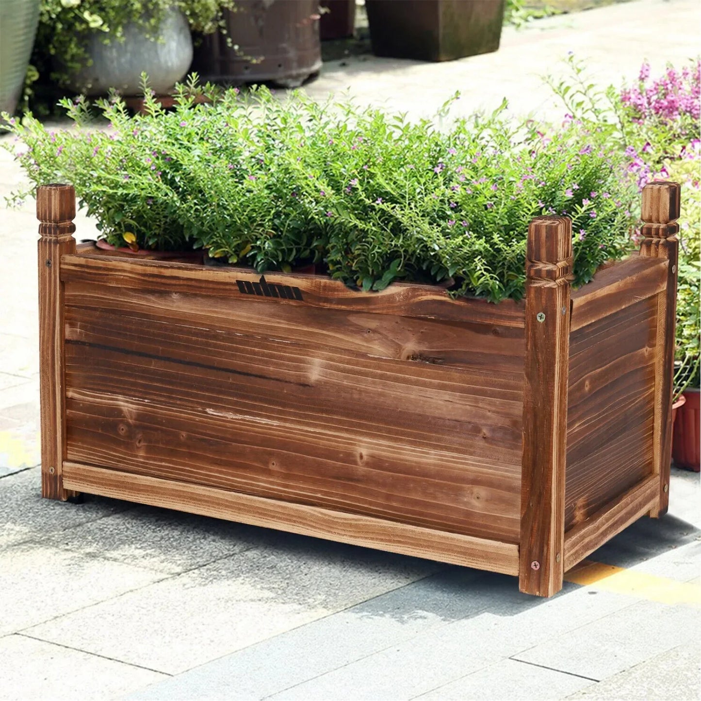 Wooden Planting Box