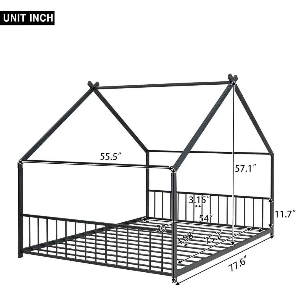 Full Size Floor Bed Frame