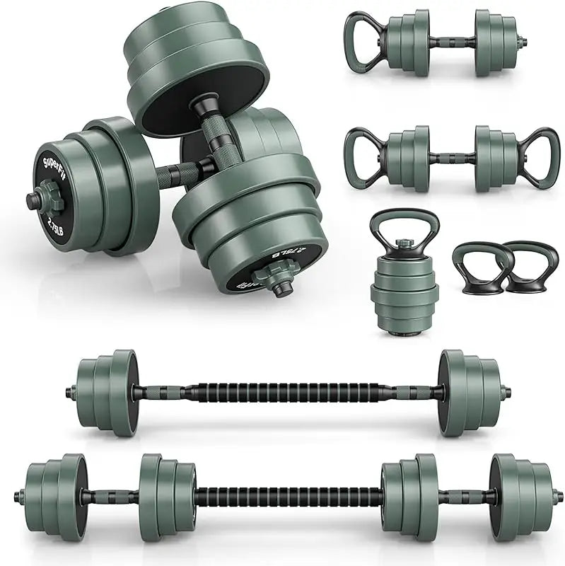 Adjustable Dumbbell ,92/47 LBS Free Weight Set