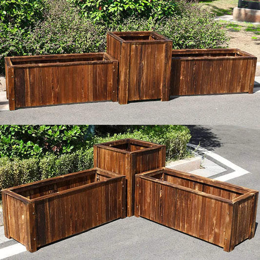 Wooden Planting Box