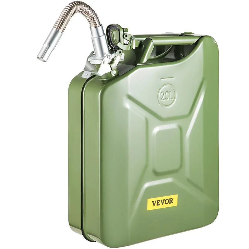 Gas Can with Flexible Spout System