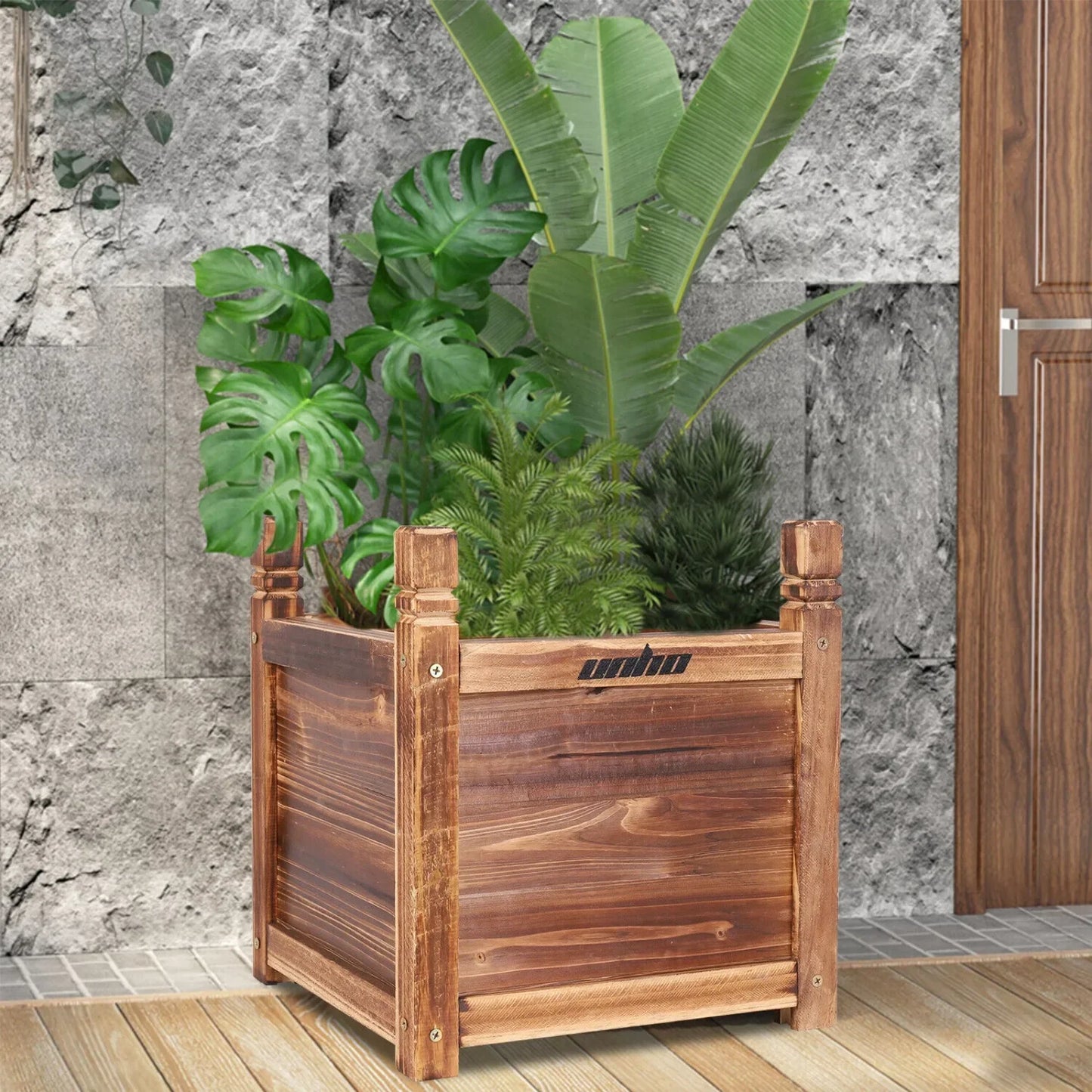 Wooden Planting Box