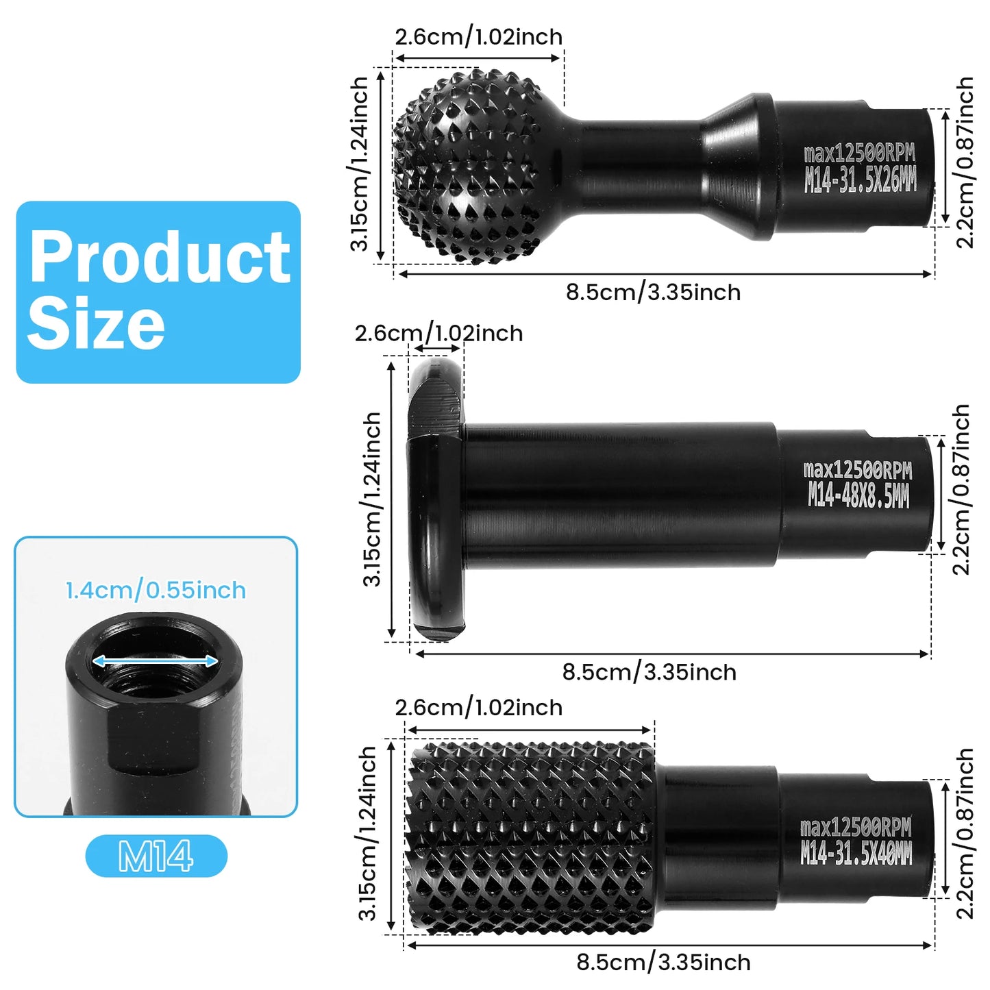 Wood Carving Grinding Tools For Angle Grinder